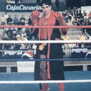 Campeón de Canarias, tras vencer por ko técnico a Carlos Cabrera (La Loba)