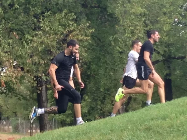 Entrenamiento al aire libre