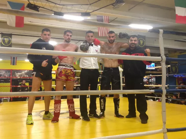 Victoria de Pablo Castellano ante Francia e Italia. Muay Thai I.C.O Roma  -67 kg